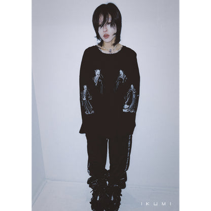 般若小面 浮世絵 LONG T