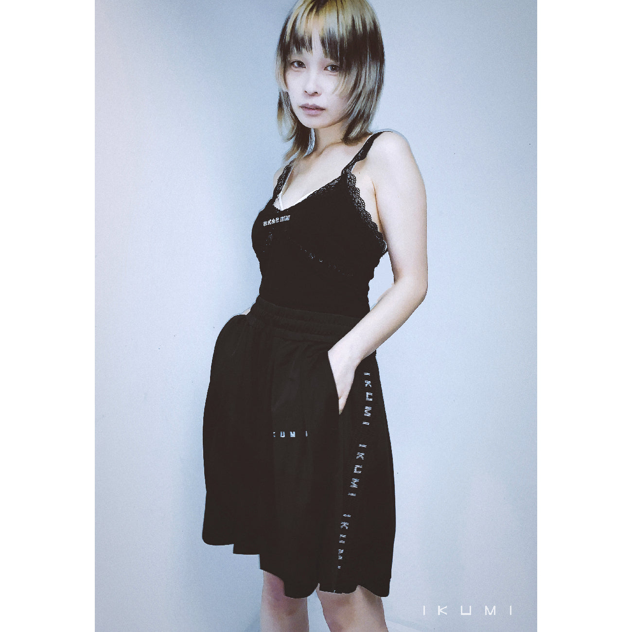 IKUMI JERSEY MINI SKIRT