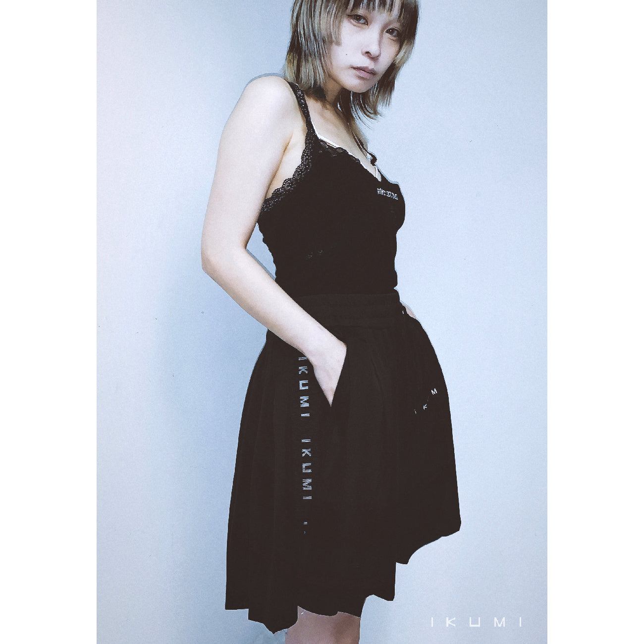 IKUMI JERSEY MINI SKIRT