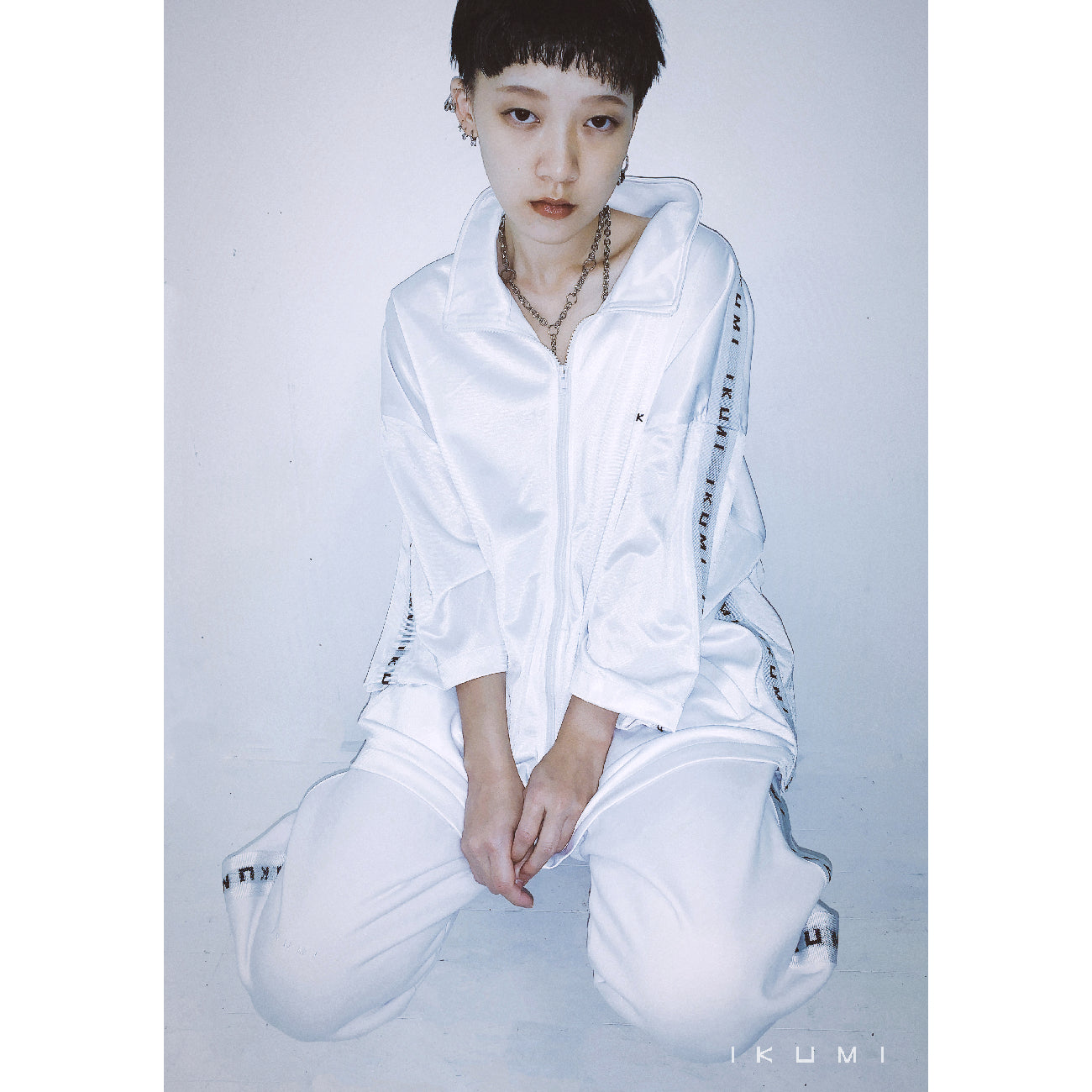 IKUMI JACQUARD SWEAT PANTS