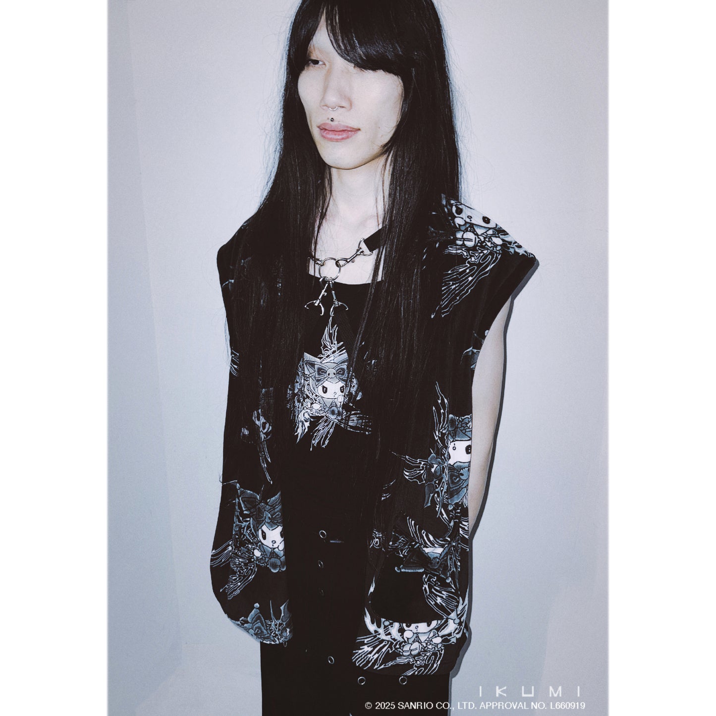 KUROMI×IKUMI PRINT CAMISOLE