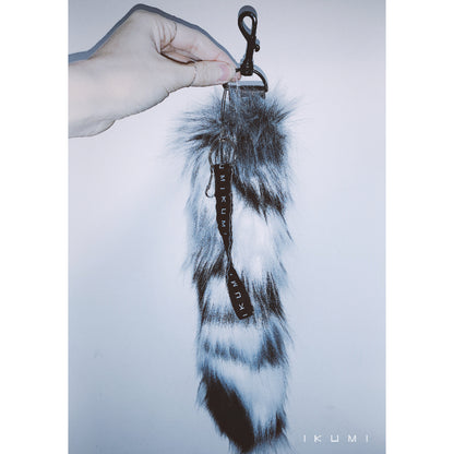 FUR TAIL MIX KEY HOLDER