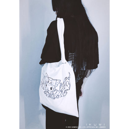 KUROMI×IKUMI PIERCED TOTE