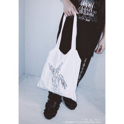KUROMI×IKUMI PIERCED TOTE