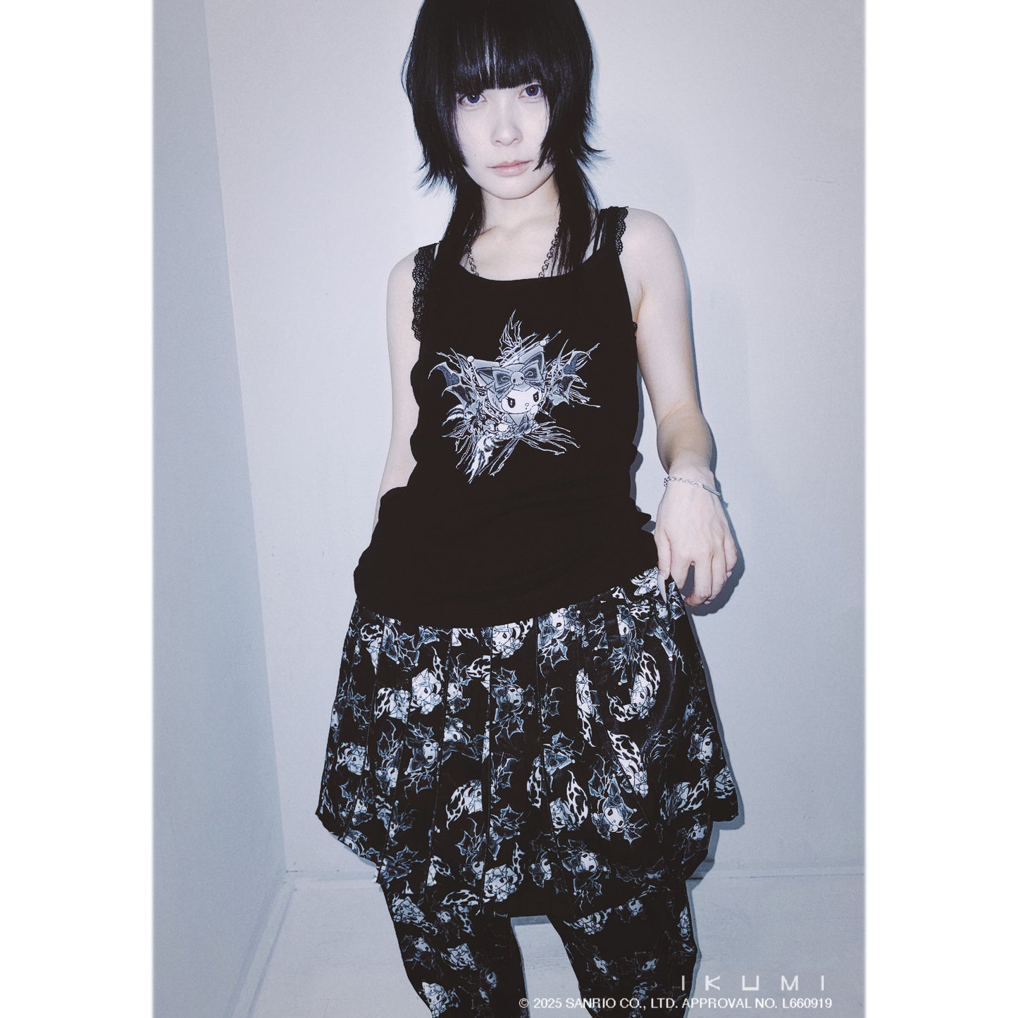 KUROMI×IKUMI MINI SKIRT