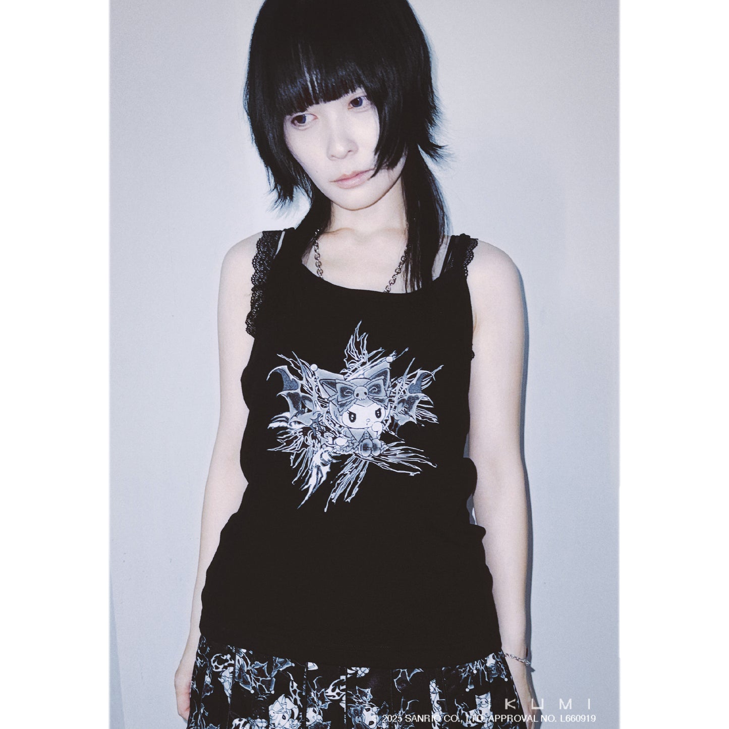 KUROMI×IKUMI PRINT CAMISOLE