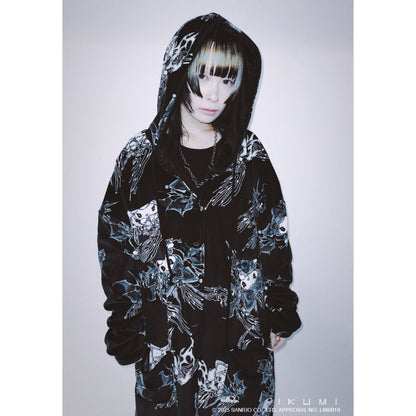 KUROMI×IKUMI FREECE REVERSIBLE GOWN