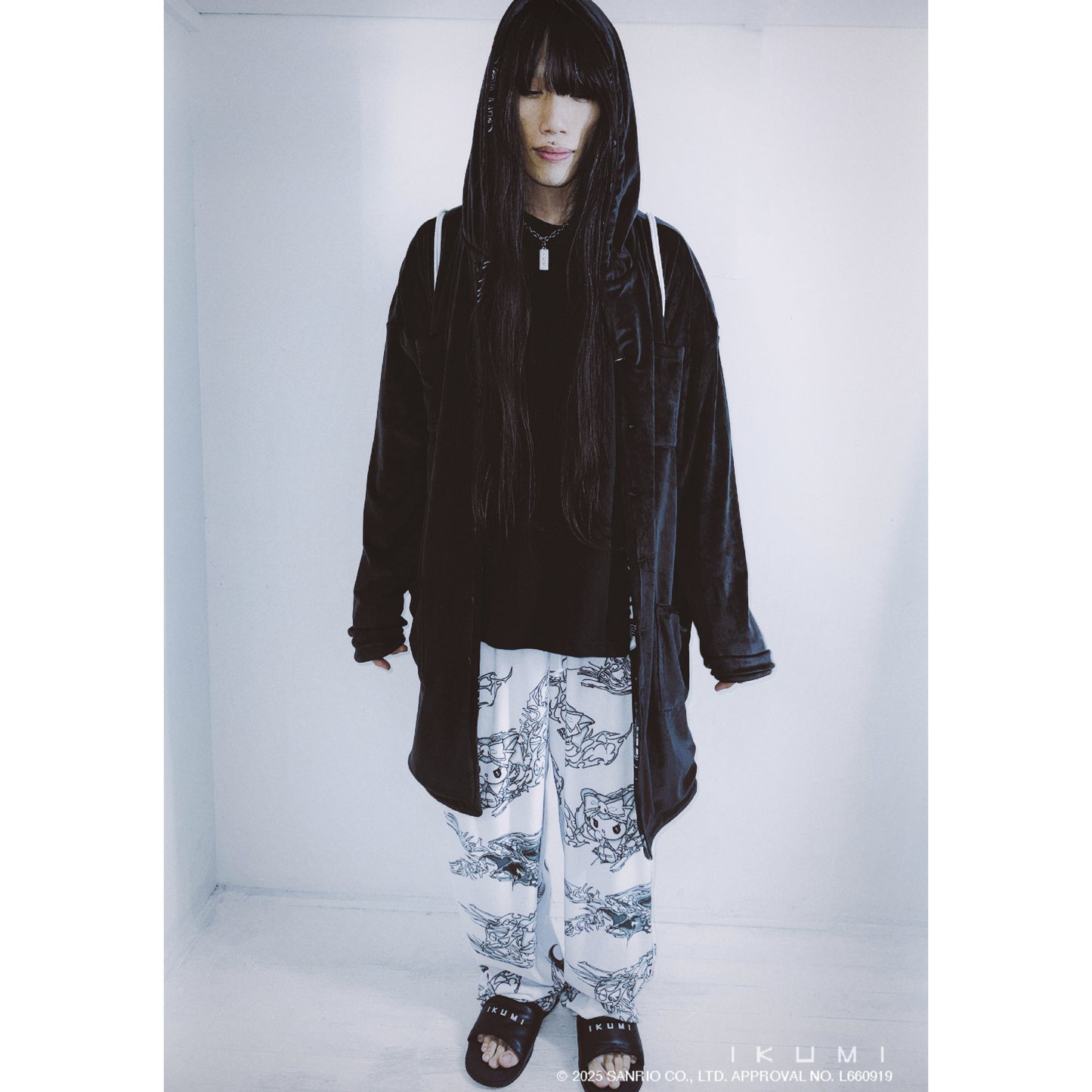 KUROMI×IKUMI FREECE WIDE PANTS