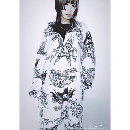 KUROMI×IKUMI FREECE PULLOVER