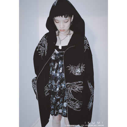 KUROMI×IKUMI BIG HOODIE