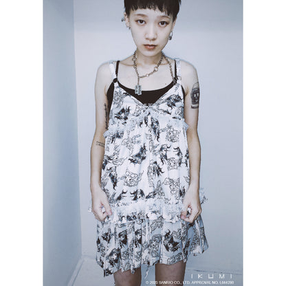 KUROMI×IKUMI MINI SKIRT