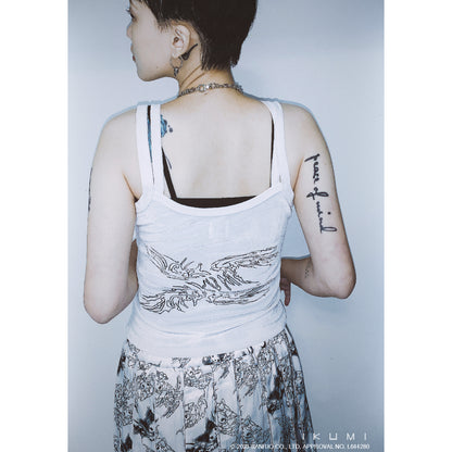 KUROMI×IKUMI PIERCED CAMISOLE