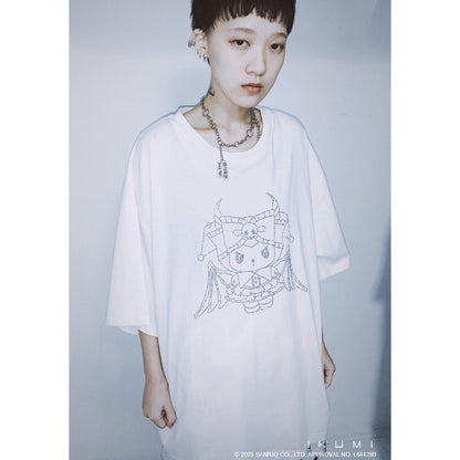 KUROMI×IKUMI RHINESTONE T