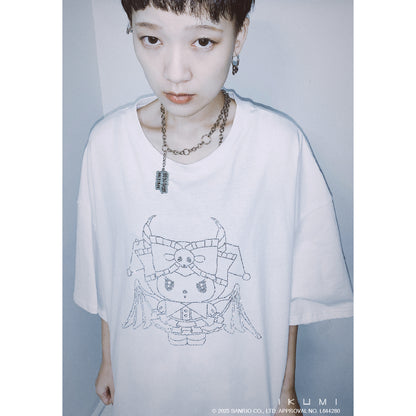 KUROMI×IKUMI RHINESTONE T