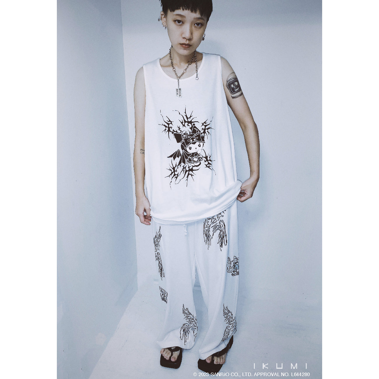 KUROMI×IKUMI TRIBAL TANK TOP