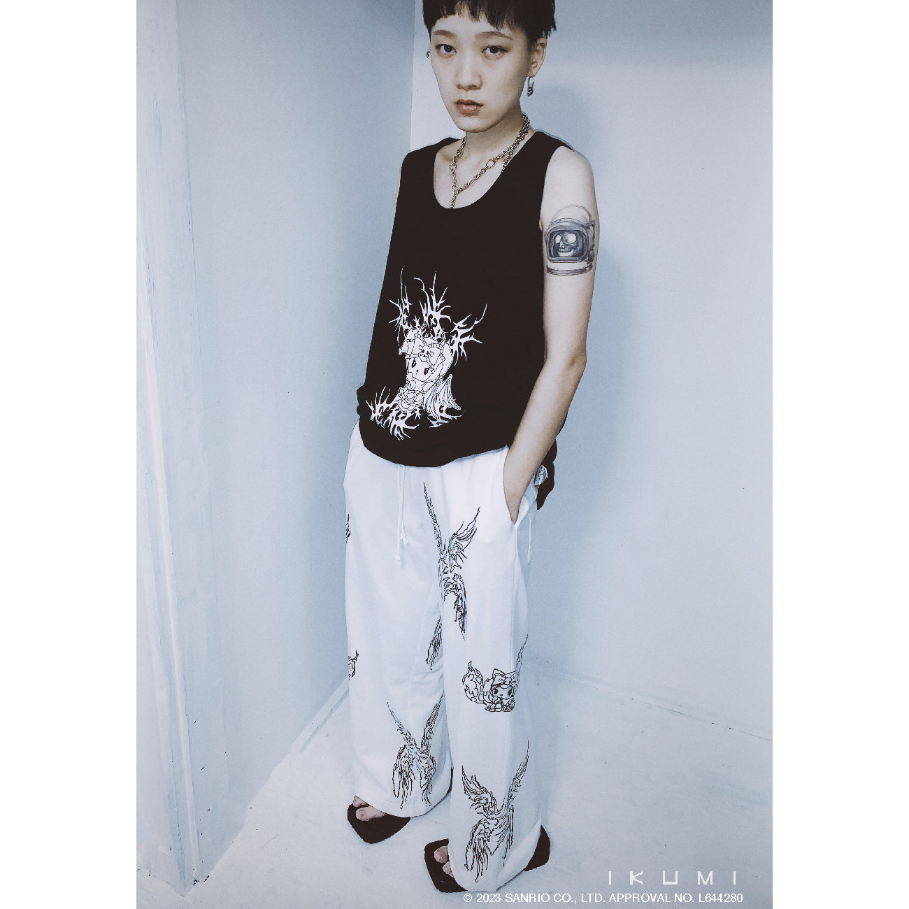 KUROMI×IKUMI TRIBAL TANK TOP