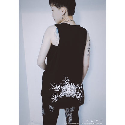 KUROMI×IKUMI TRIBAL TANK TOP