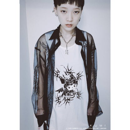 KUROMI×IKUMI TRIBAL TANK TOP