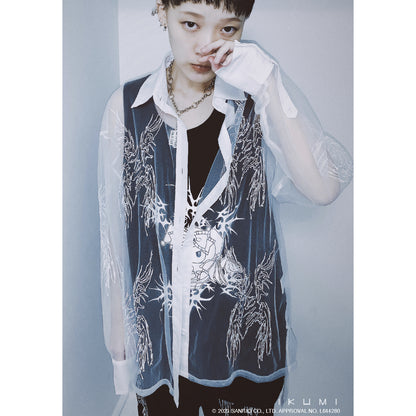 KUROMI×IKUMI TRIBAL TANK TOP