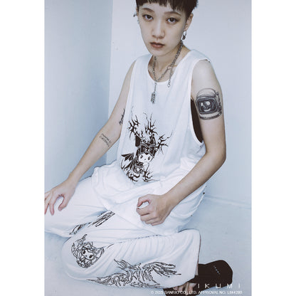 KUROMI×IKUMI TRIBAL TANK TOP