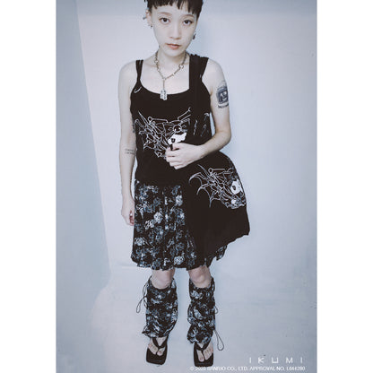 KUROMI×IKUMI PIERCED CAMISOLE