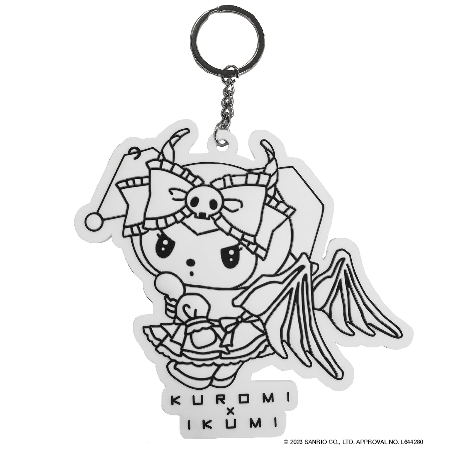 KUROMI×IKUMI RUBBER KEY HOLDER