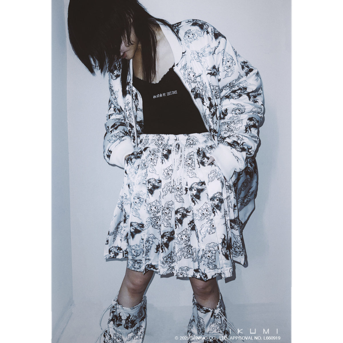 KUROMI×IKUMI MINI SKIRT