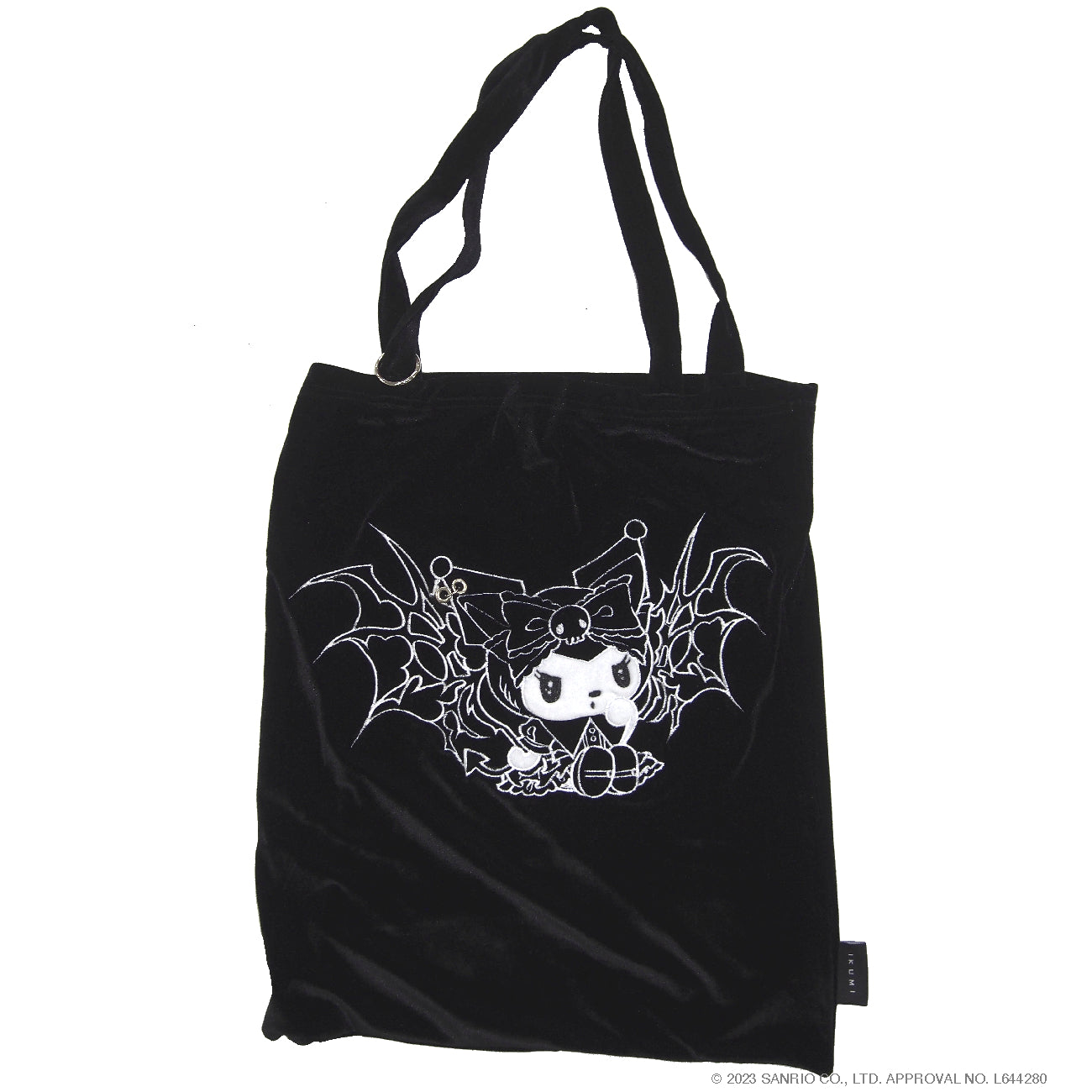 KUROMI×IKUMI PIERCED TOTE