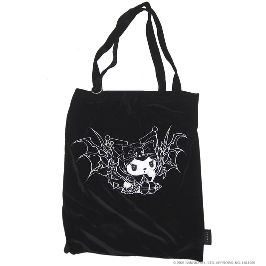 KUROMI×IKUMI PIERCED TOTE