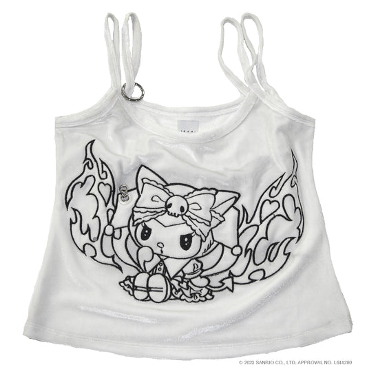 KUROMI×IKUMI PIERCED CAMISOLE