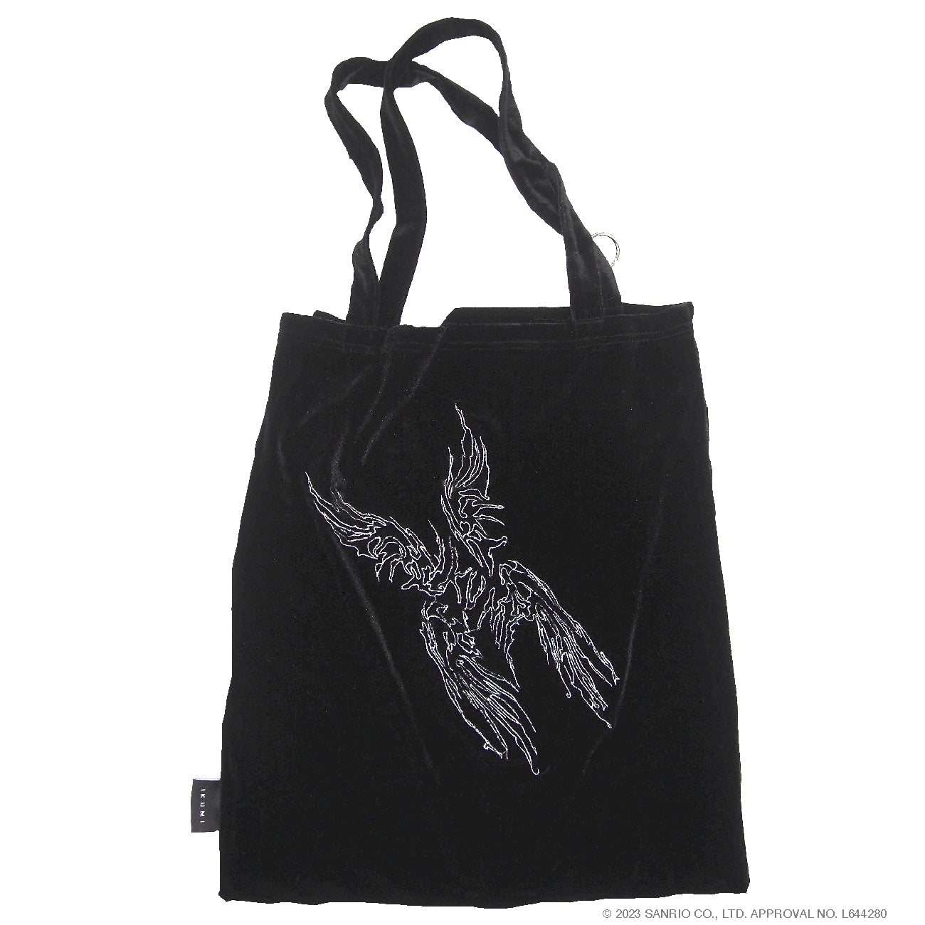 KUROMI×IKUMI PIERCED TOTE
