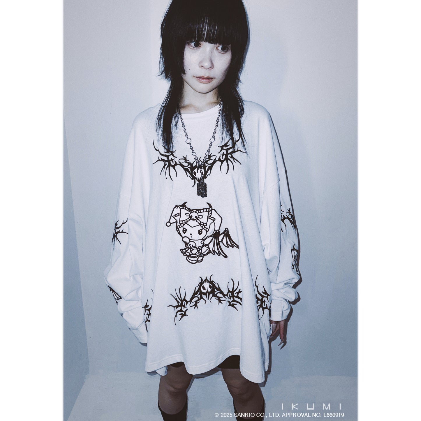 KUROMI×IKUMI TRIBAL LONG T