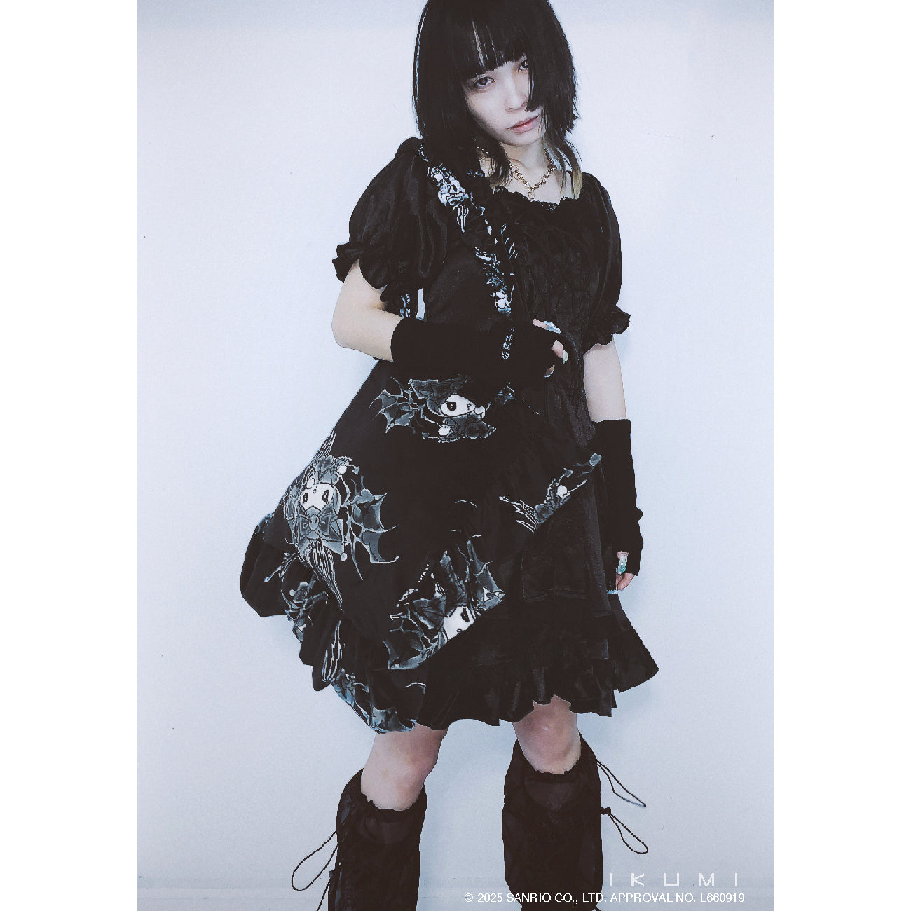 KUROMI×IKUMI TOTE BAG