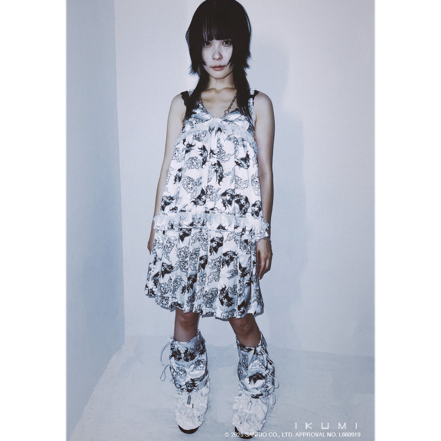 KUROMI×IKUMI MINI SKIRT