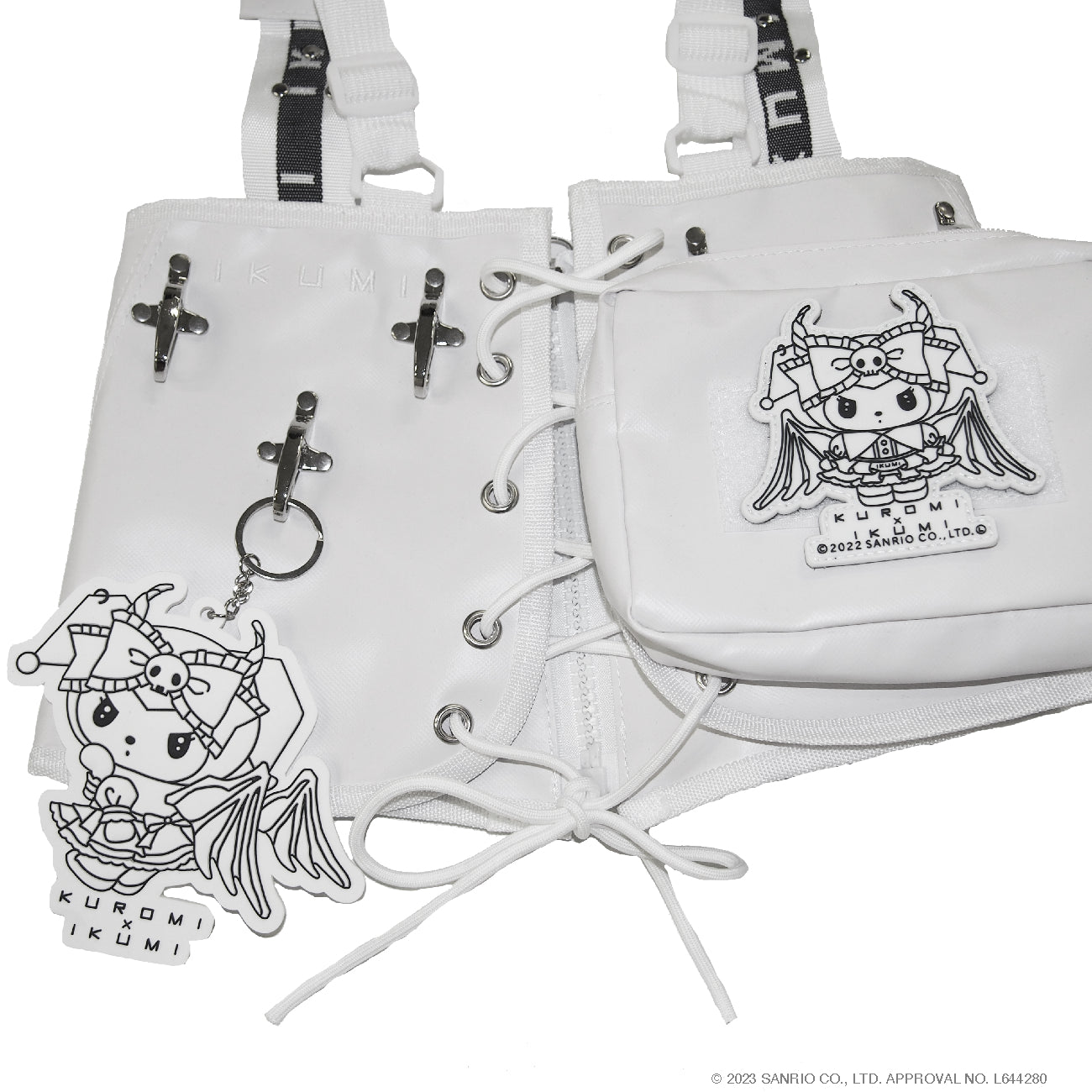 KUROMI×IKUMI CORSET BAG