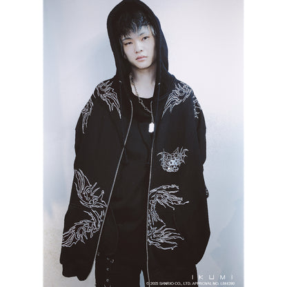 KUROMI×IKUMI BIG HOODIE