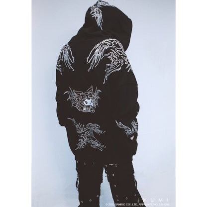 KUROMI×IKUMI BIG HOODIE