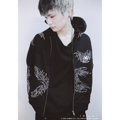 KUROMI×IKUMI HOODIE