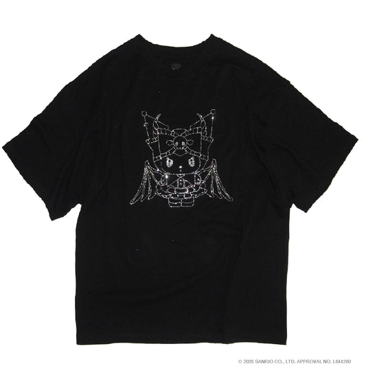 KUROMI×IKUMI RHINESTONE T