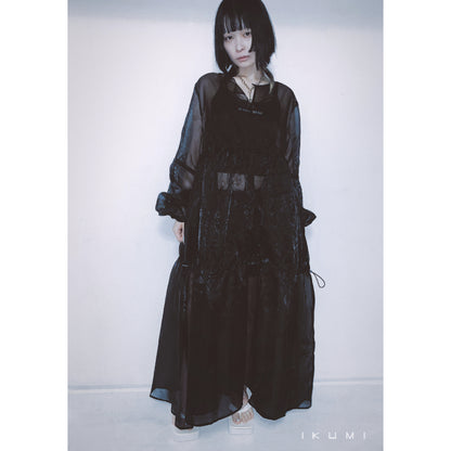 TRIBAL SMOKE LONG DRESS