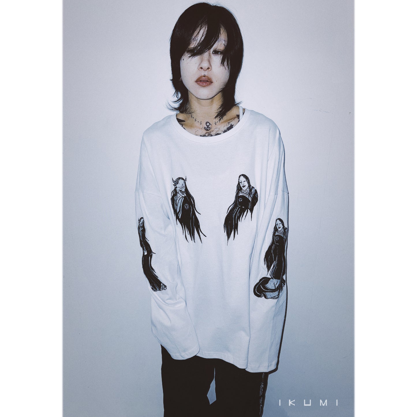 般若小面 浮世絵 LONG T