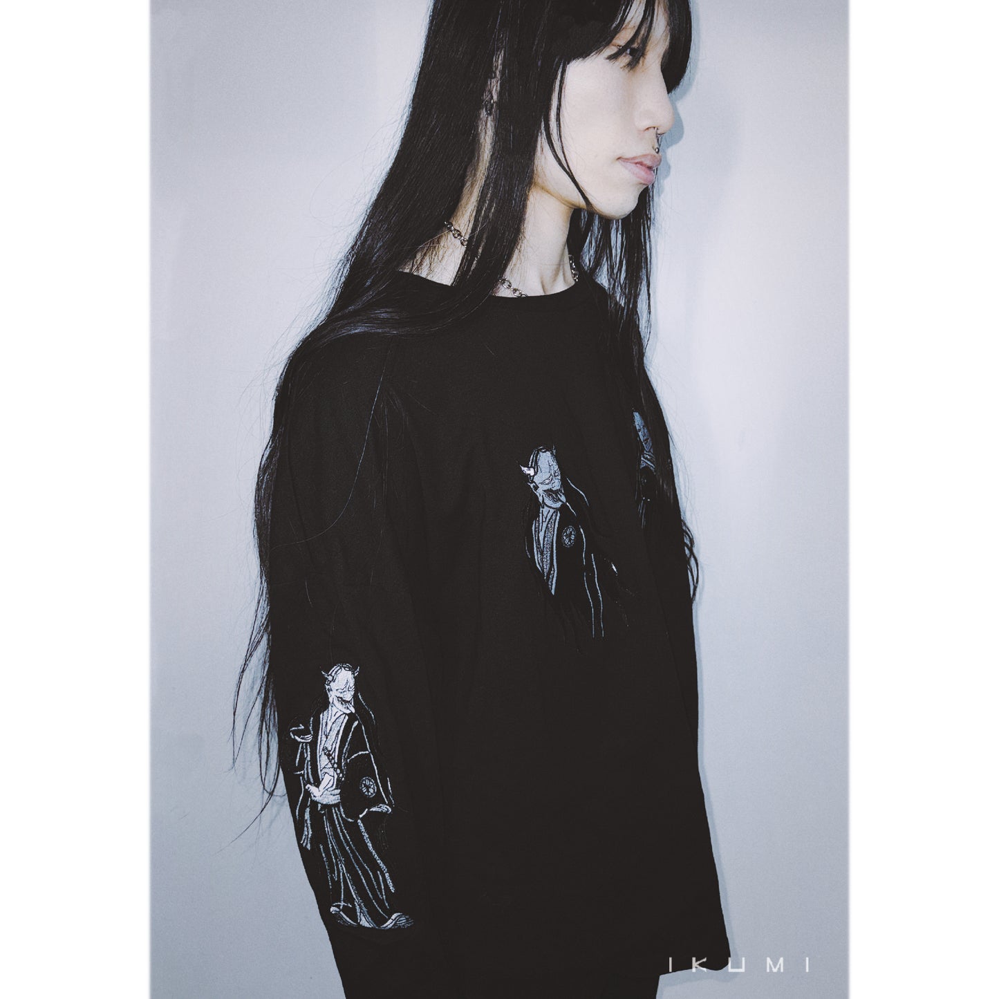 般若小面 浮世絵 LONG T