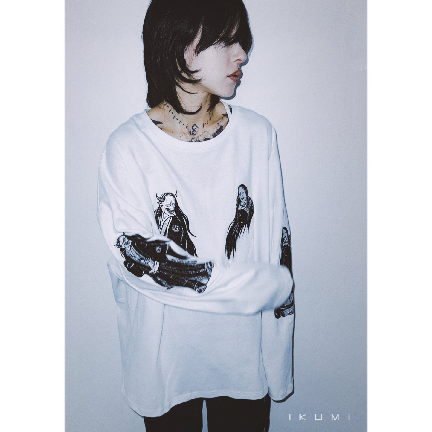 般若小面 浮世絵 LONG T