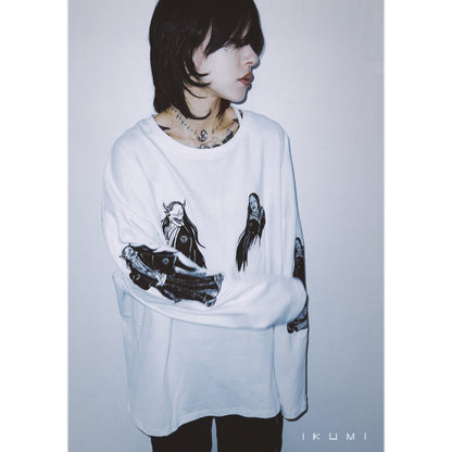 般若小面 浮世絵 LONG T