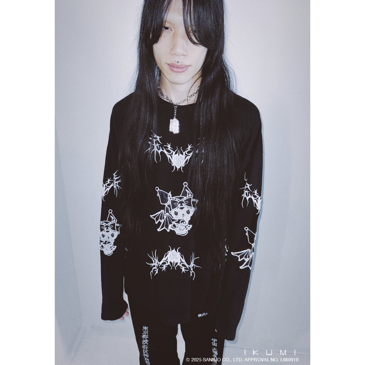KUROMI×IKUMI TRIBAL LONG T