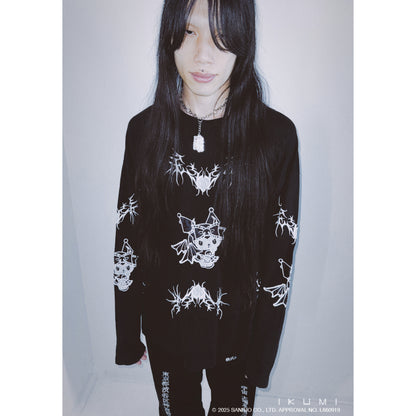 KUROMI×IKUMI TRIBAL LONG T
