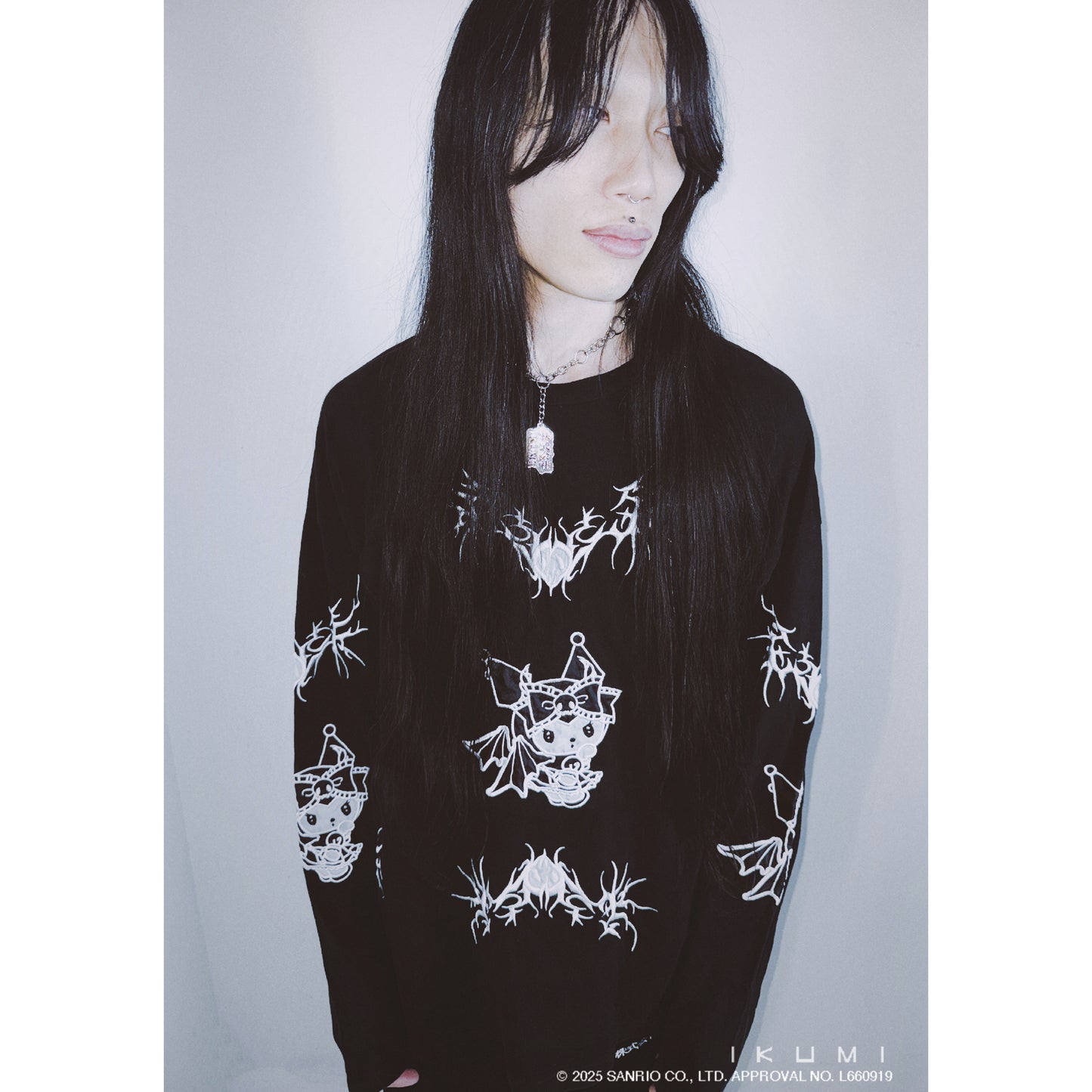 KUROMI×IKUMI TRIBAL LONG T