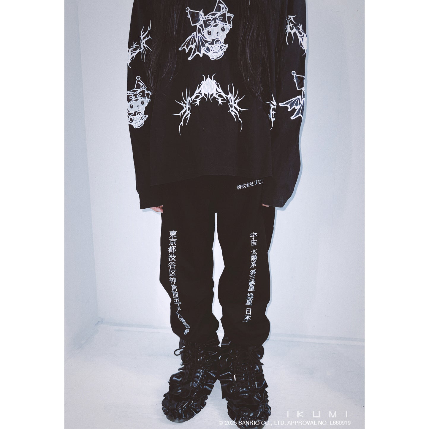 KUROMI×IKUMI TRIBAL LONG T