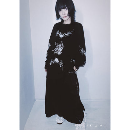 IKUMI JERSEY SKIRT