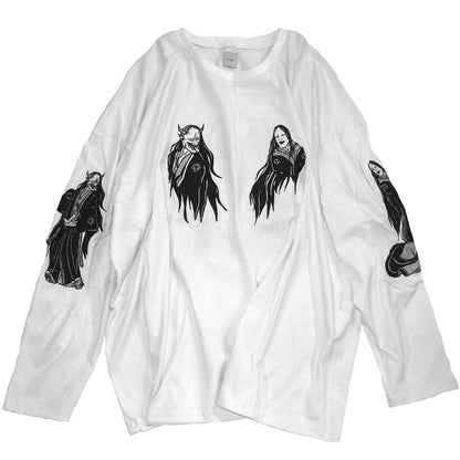 般若小面 浮世絵 LONG T